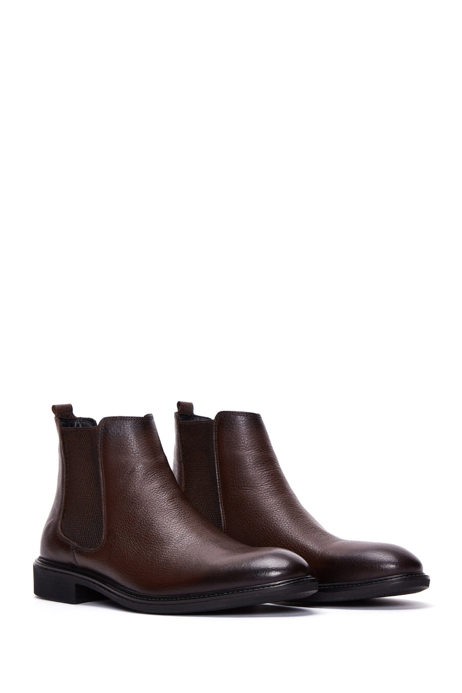 Men's Brown Leather Chelsea Boots