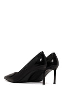 Woman Black Thin-Heeled Patent Leather Leather Stiletto | Derimod