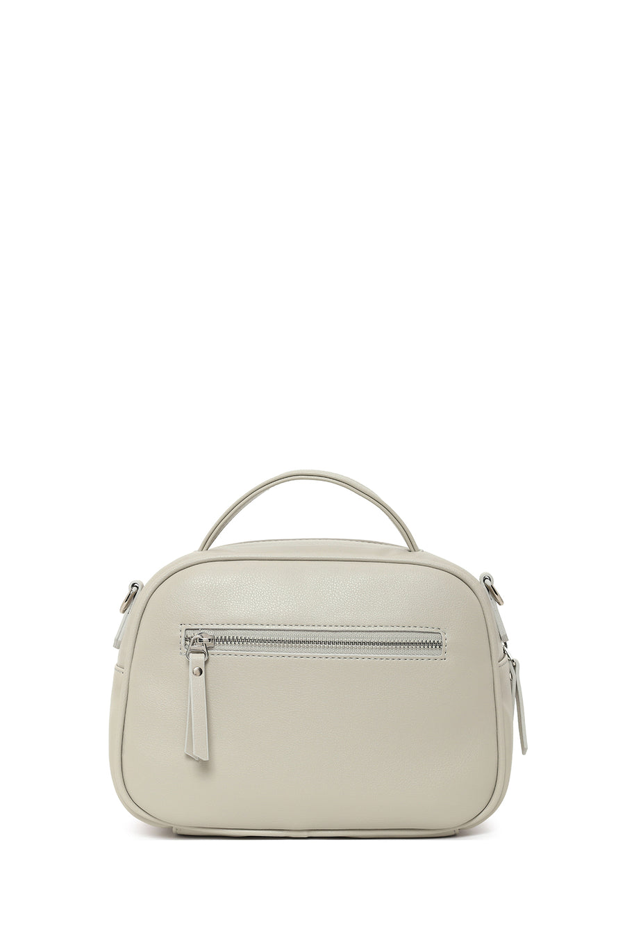 Women's Light Grey Long Strap Shoulder Bag