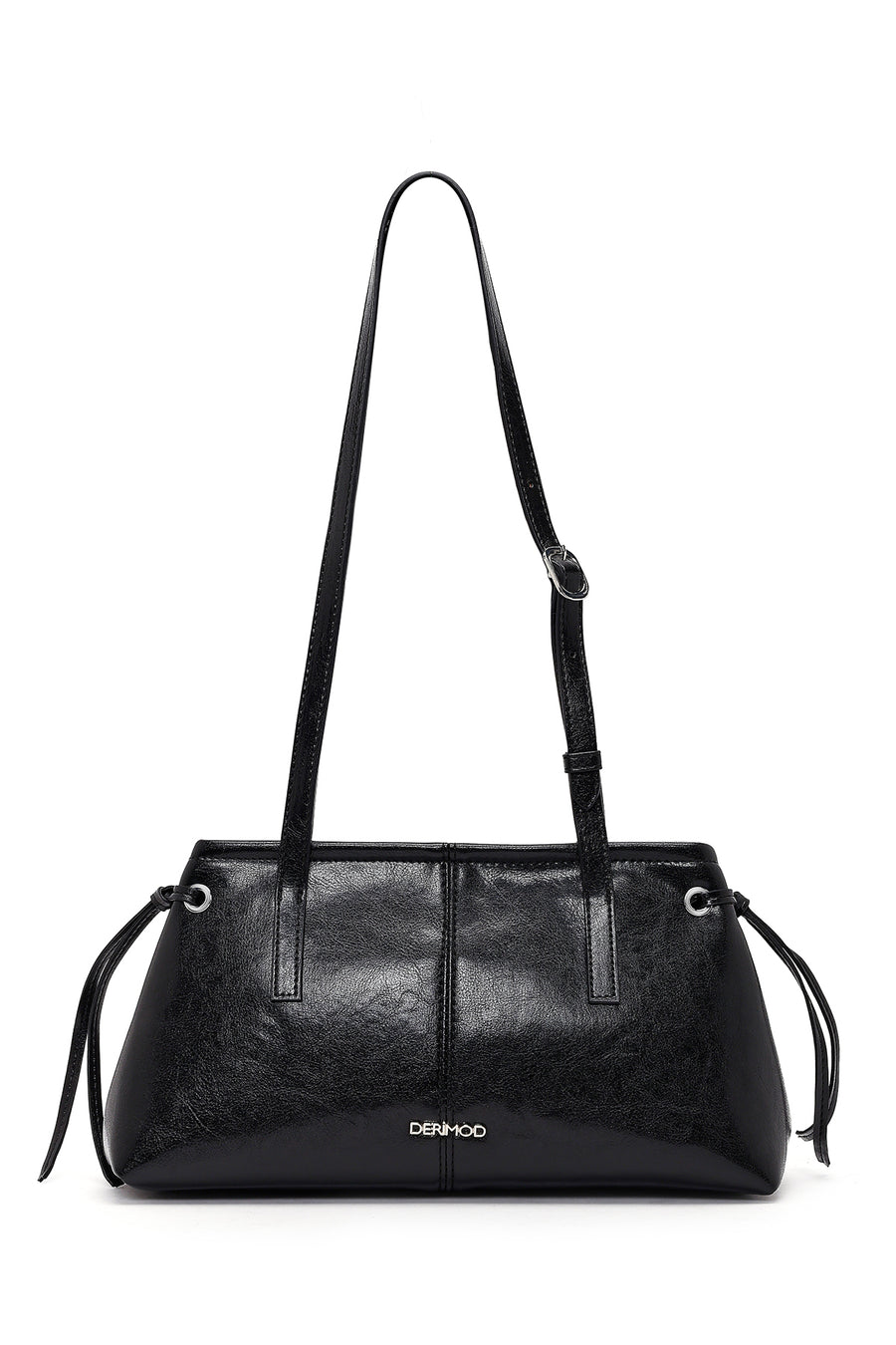 Woman Black Classic Shoulder Bag WB500003SV | Derimod