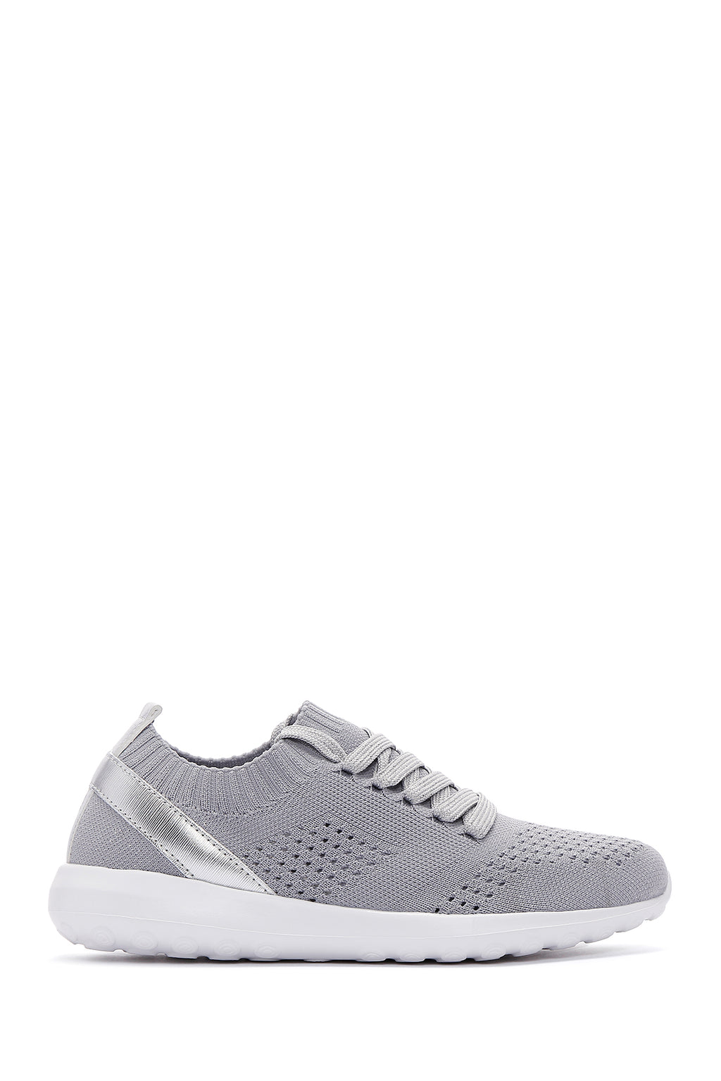 Kadın Gri Kumaş Sneaker