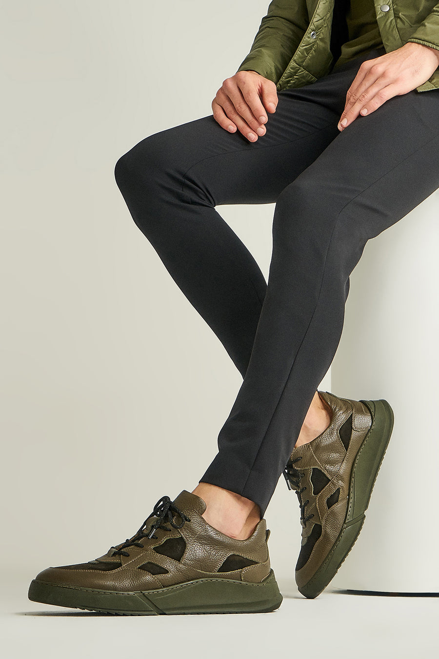 Men's Leather Sneaker