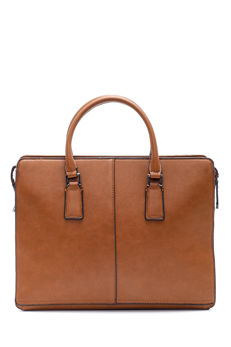Men's Tan Long Strap Briefcase 20SBD3011CV | Derimod