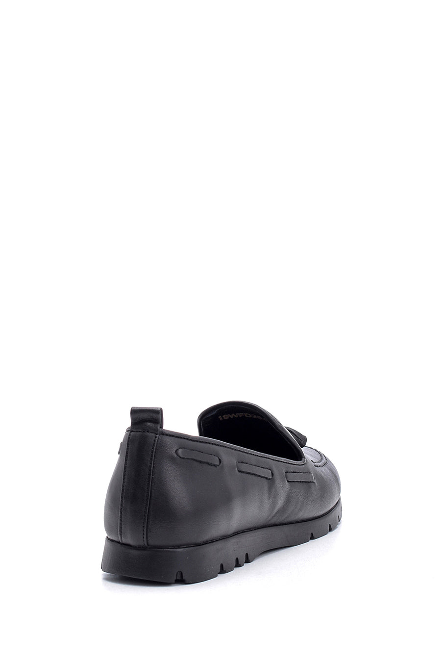 Kadın Deri Püskül Detaylı Loafer