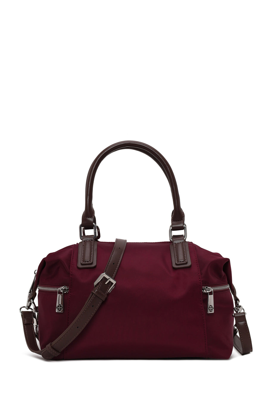 Woman Burgundy Long-Strap Fabric Shoulder Bag AB240007KK | Derimod