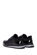 Men's Black Leather Sneaker | Derimod