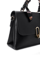 Women's Black Long Strap Handbag with Accessory Detail | Derimod