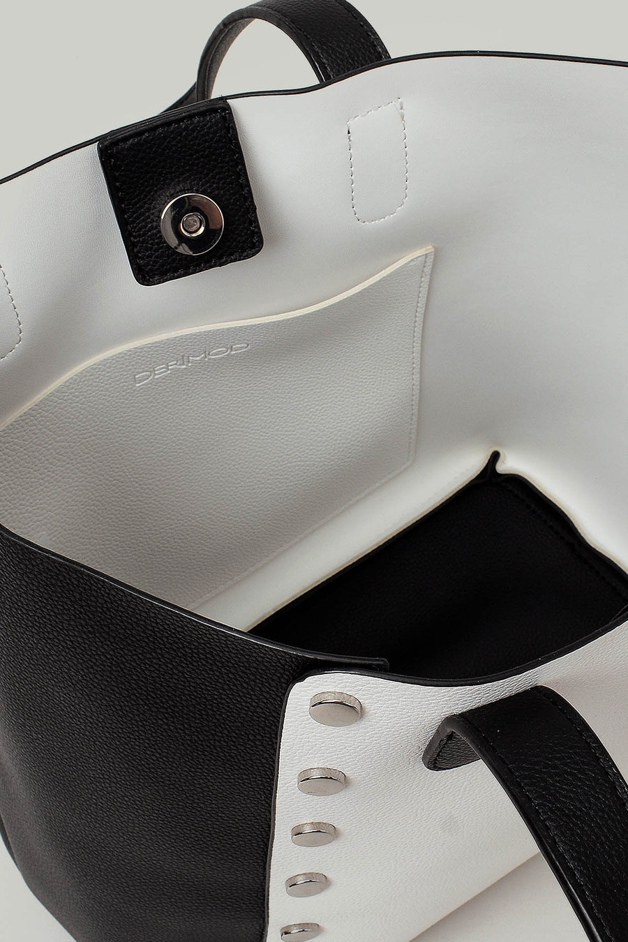 Black-White Women's Shoulder Bag