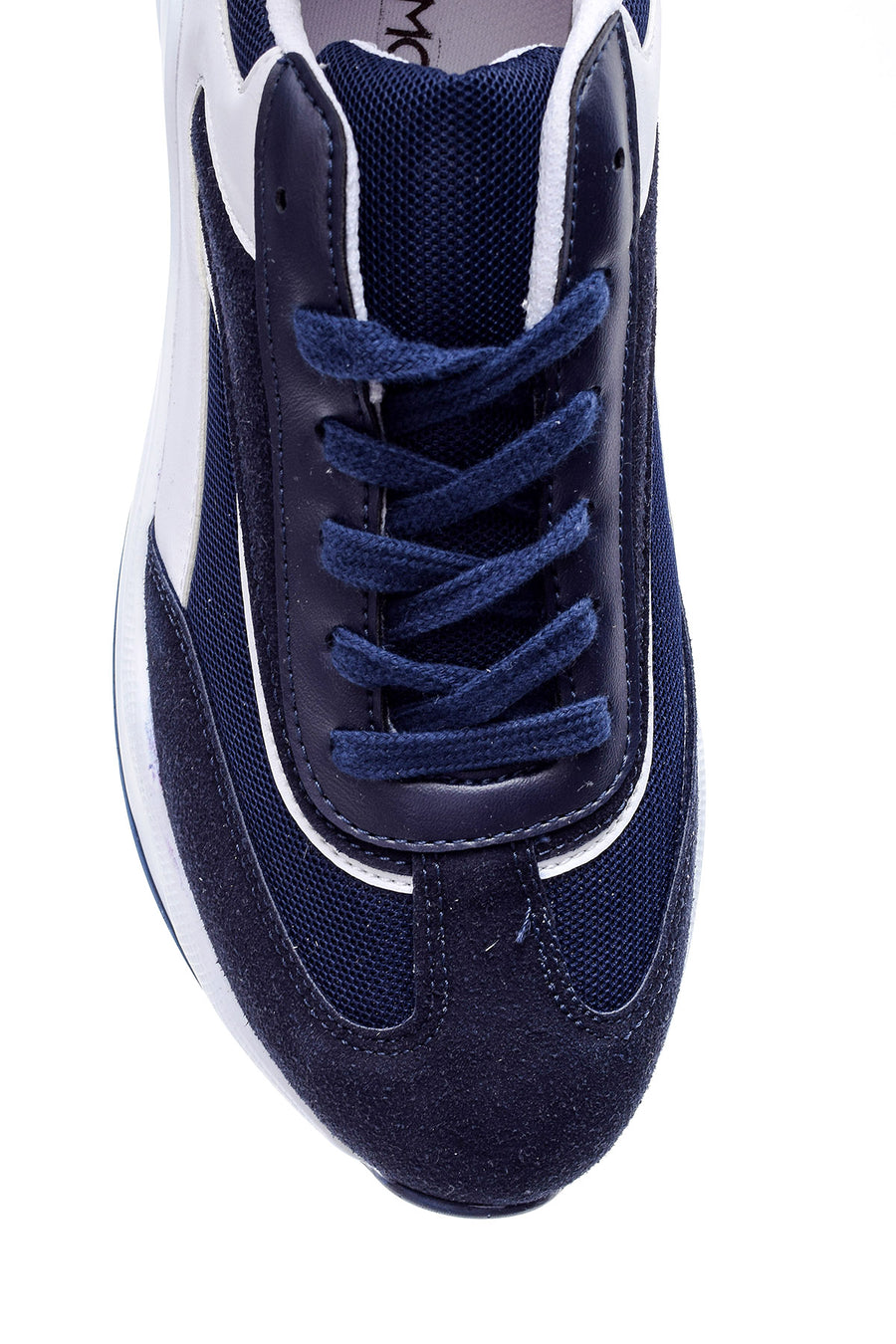 Men's High-Sole Suede Sneaker