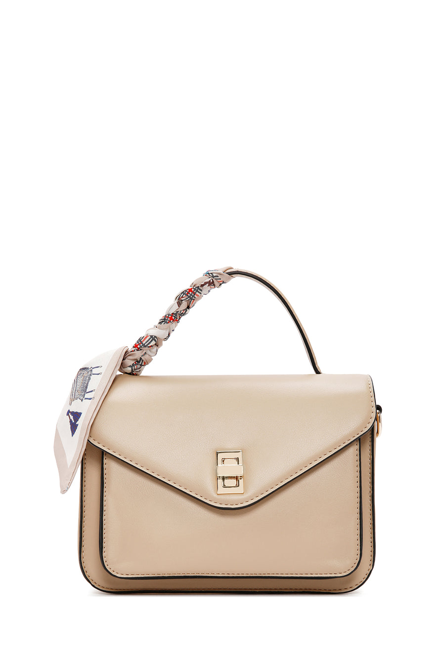 Women's Beige Long Strap Classic Handbag 25SBD280018 | Derimod