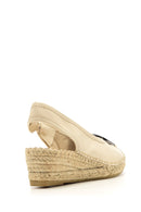 Women's Wedge Heeled Open Toe Espadrille Shoes | Derimod