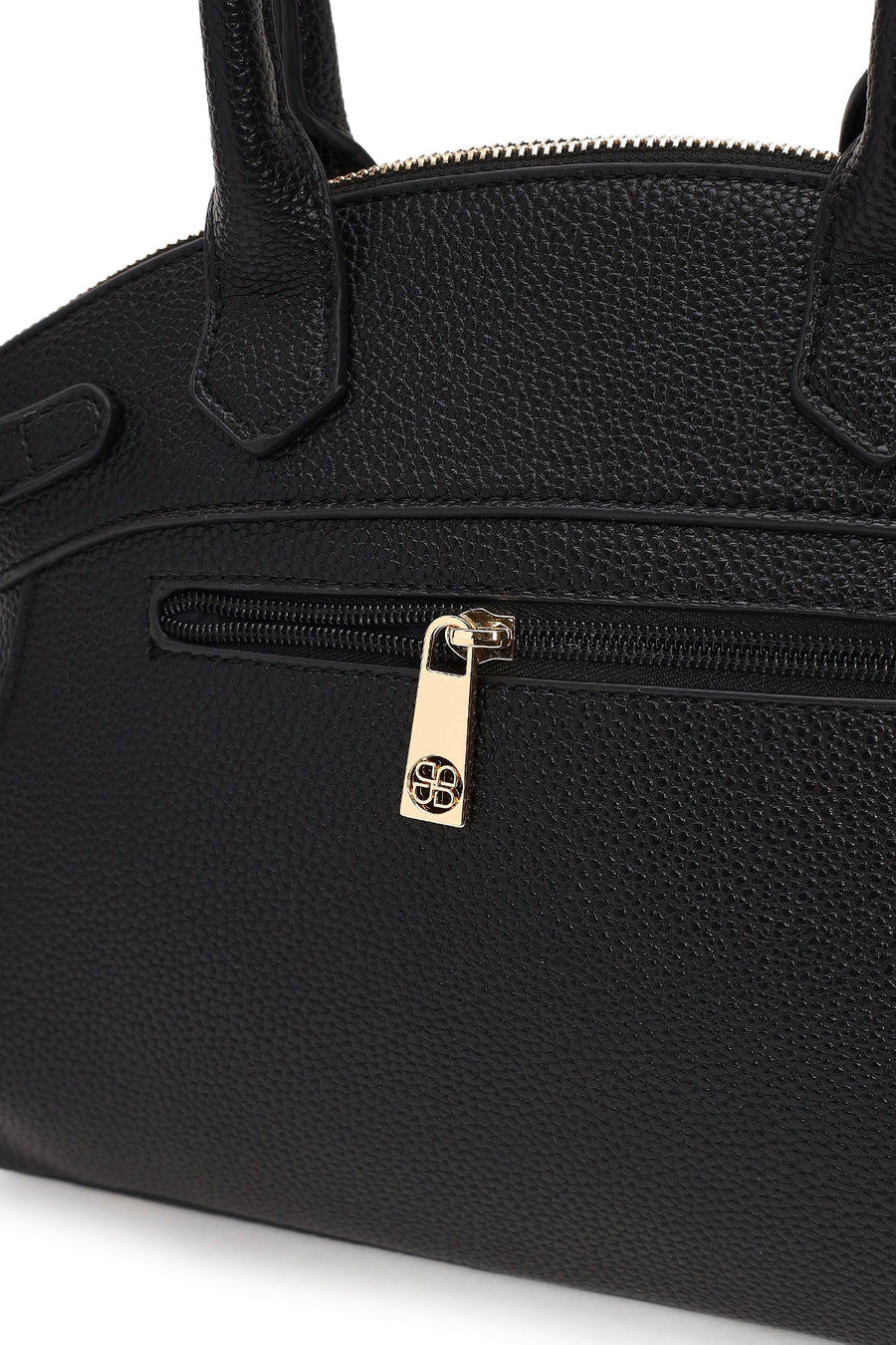 Woman Black Long-Strap Croc-Pattern Classic Shoulder Bag