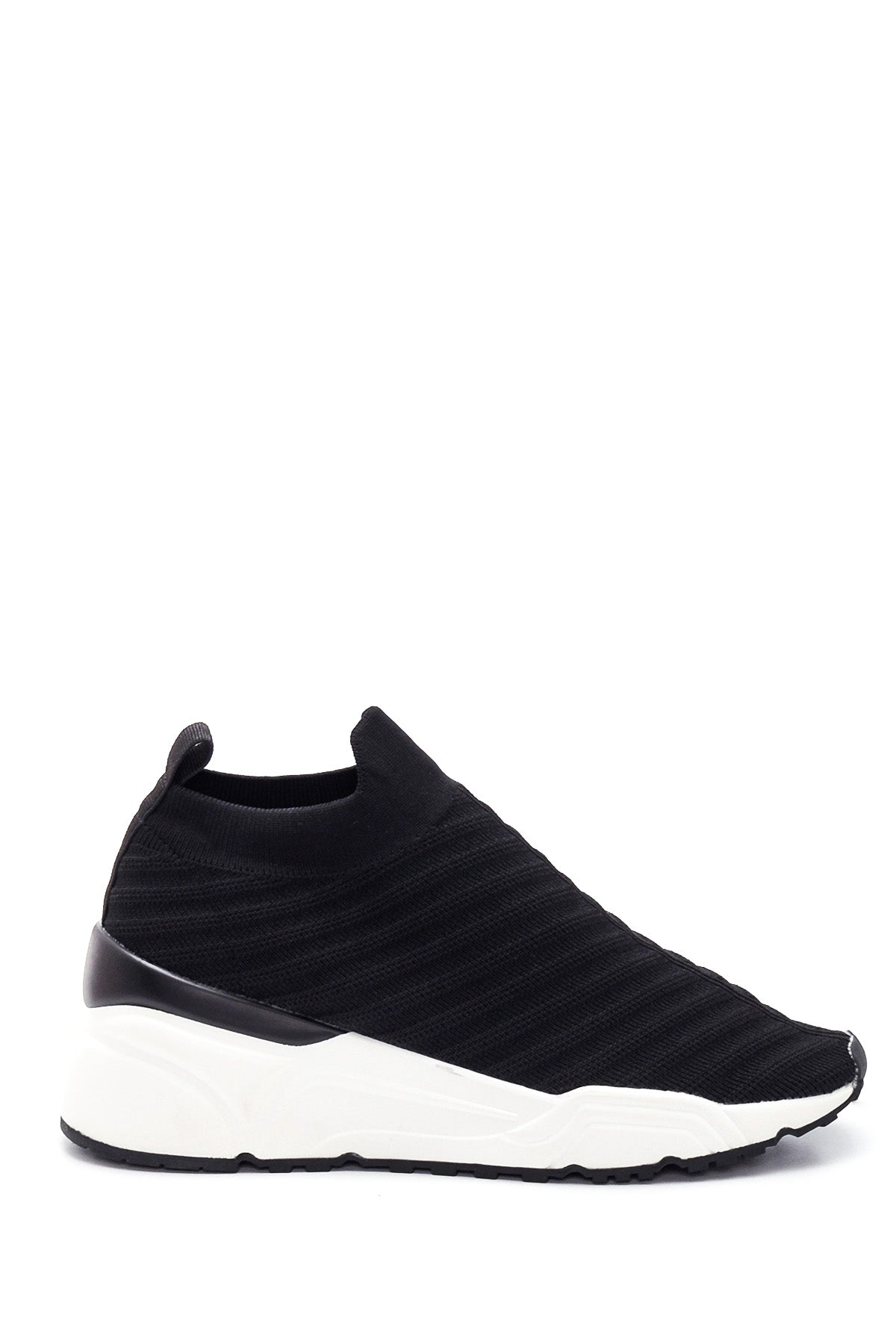 Kadın Siyah Kalın Tabanlı Sneaker 22SFD43026F | Derimod
