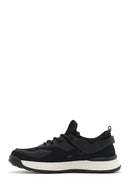 Men's Black Lace-Up Thick Sole Sneaker | Derimod