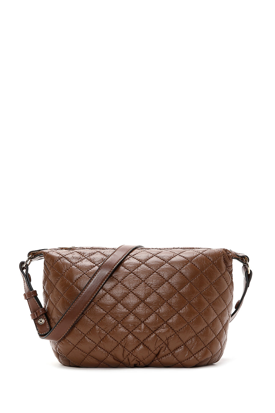 Women's Tan Quilted Shoulder Bag 22WBD2651KP | Derimod