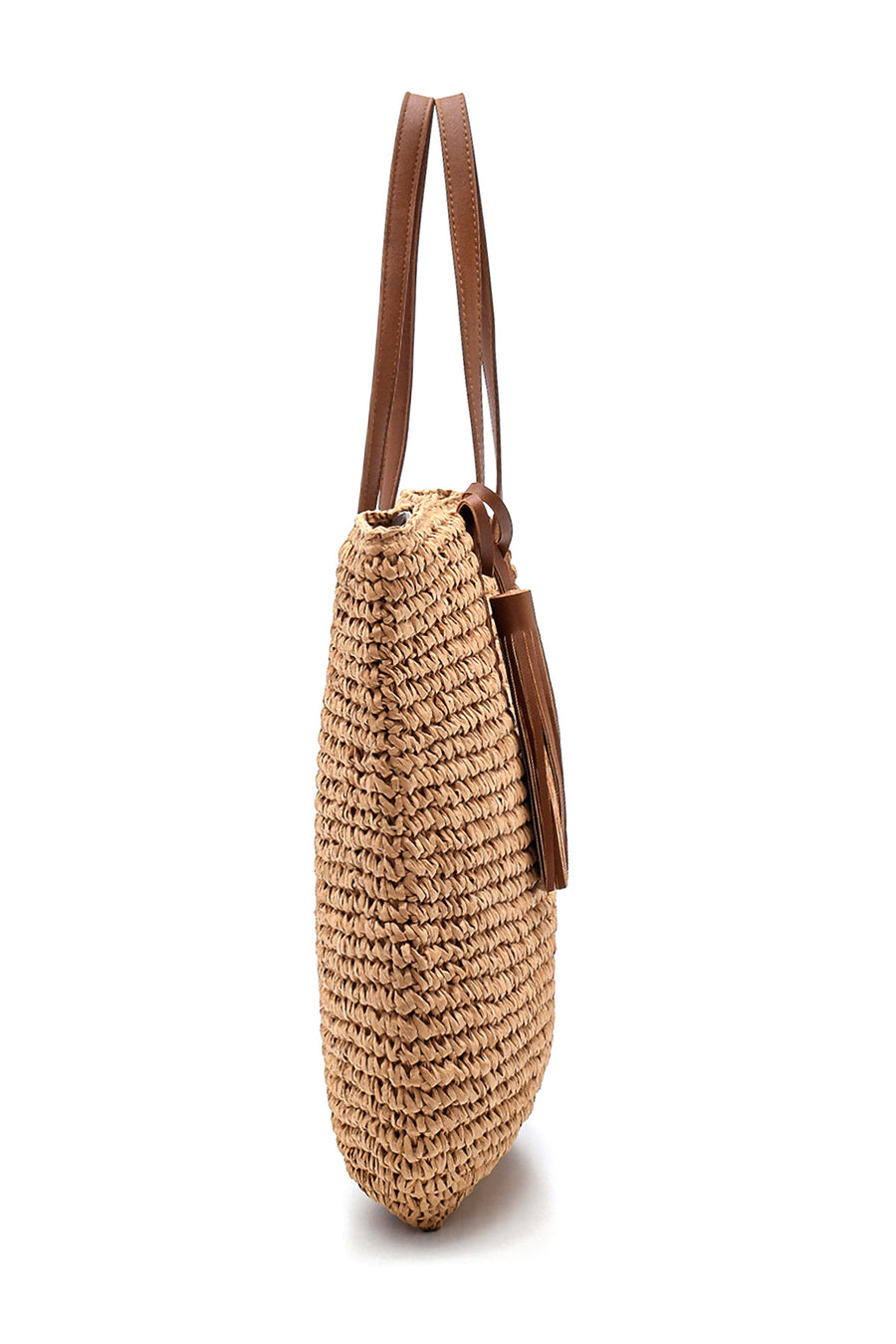 Women's Straw Shoulder Bag
