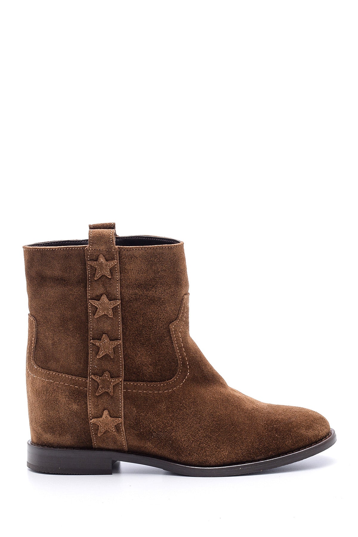 Women's Suede Leather Boots 19WFD280410 | Derimod