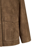 Florida-X Woman Mink A-Form Suede Jacket | Derimod