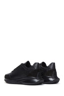 Men's Black Leather Sneaker | Derimod