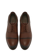 Men's Brown Laced Leather Classic Shoes | Derimod