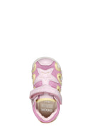 Geox Kız Bebek Pembe B Sandal Iupidoo A - Synt + Mesh Bantlı Kumaş Sandalet | Derimod