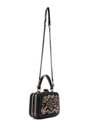 Women's Black Long Strap Stone Bag | Derimod