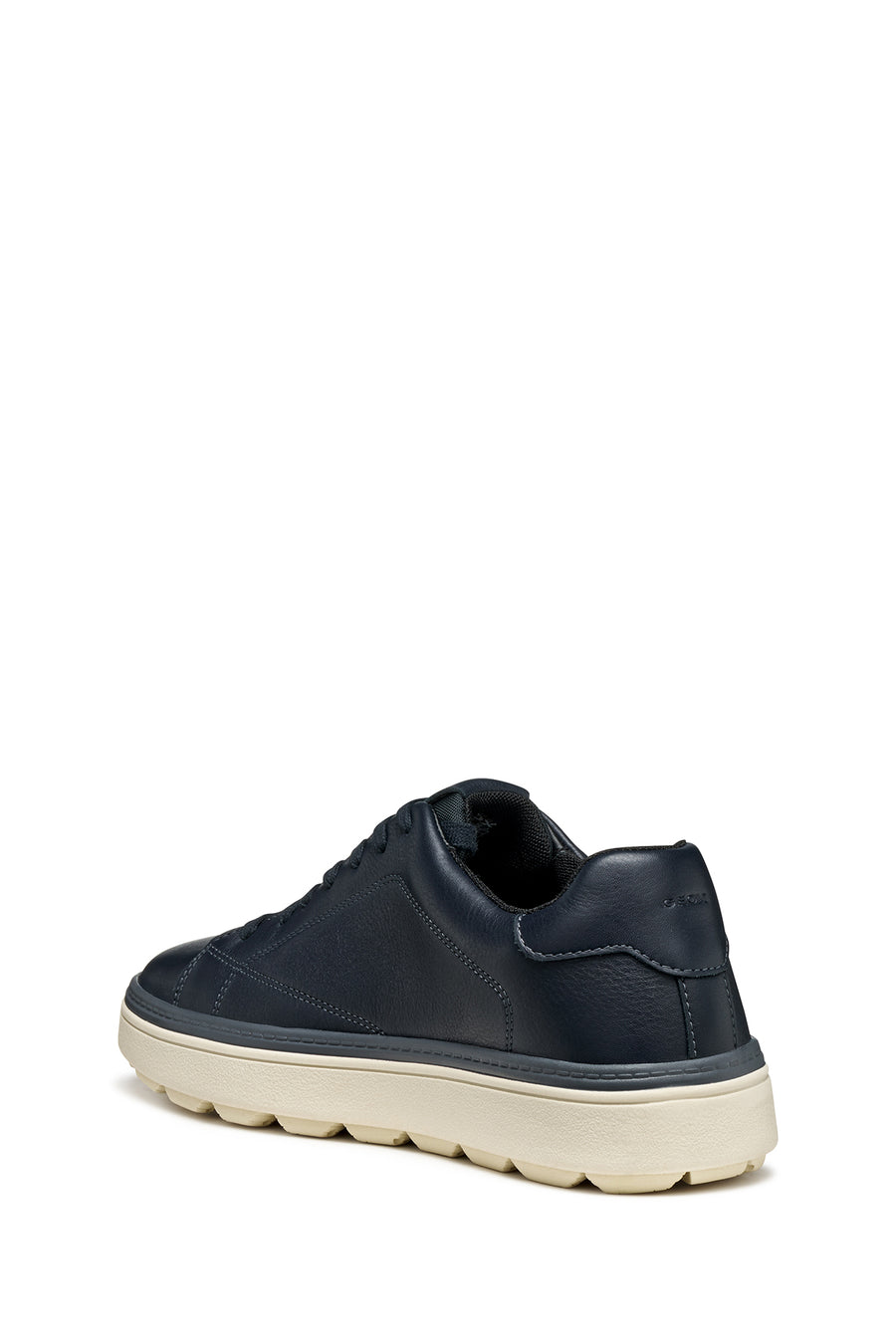 Geox Erkek Lacivert U Spherıca Ecub-1.1 B Abx Bağcıklı Deri Sneaker