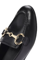 Women's Black Masculine Loafer | Derimod