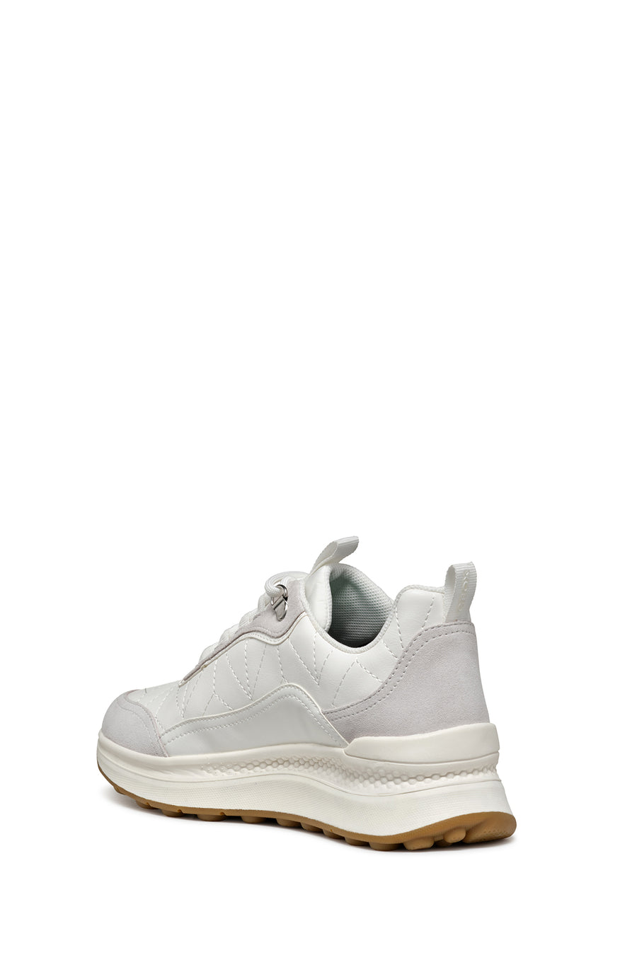 Geox Women's White Spherica Active X2 Abx Laced Waterproof Sneaker