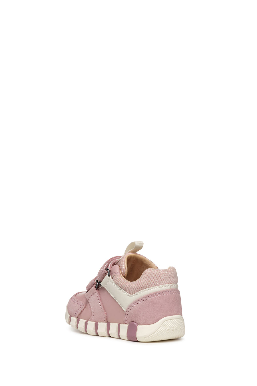 Geox Kız Bebek Pembe Iupidoo Bantlı Deri Sneaker