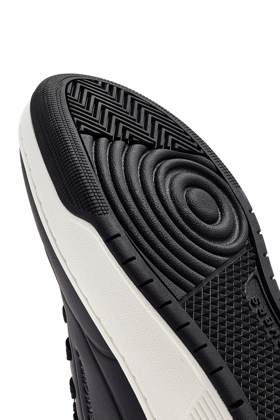 Skechers Men's Black Uno Court Lace-Up Chunky Sole Sneakers