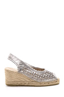 Women's Wedge Heeled Espadrille Shoes | Derimod