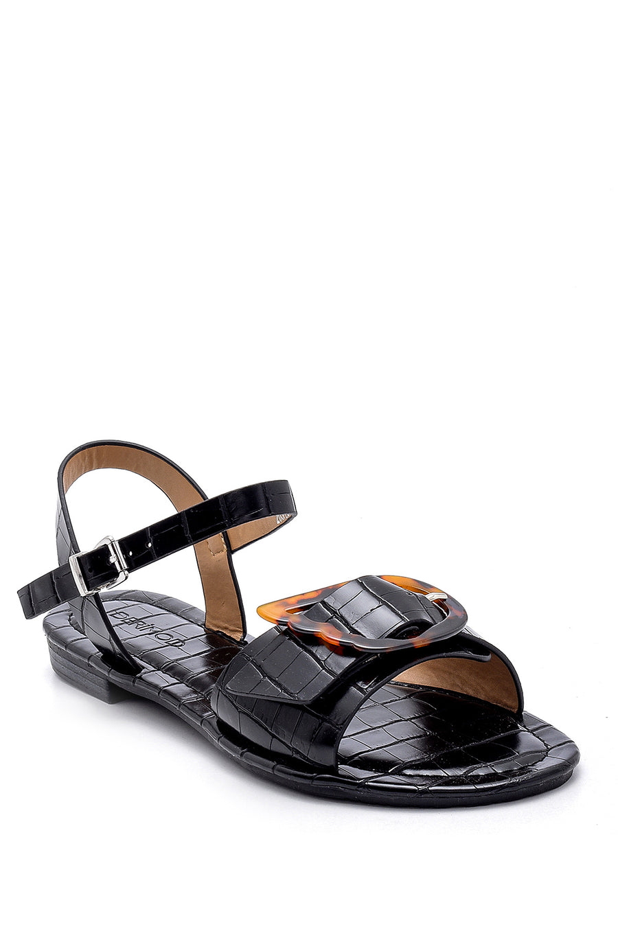 Women's Crocodile Patterned Sandals