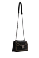 Women's Black Long Strap Crossbody Bag | Derimod