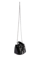 Women's Black Long Chain Strap Crossbody Bag | Derimod