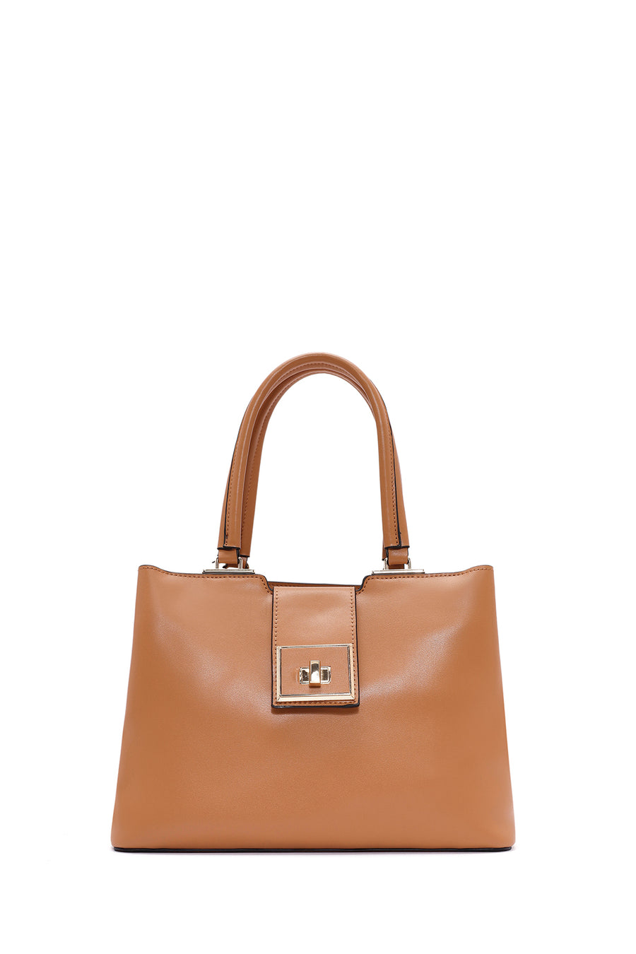 Women's Tan Long Strap Shoulder Bag
