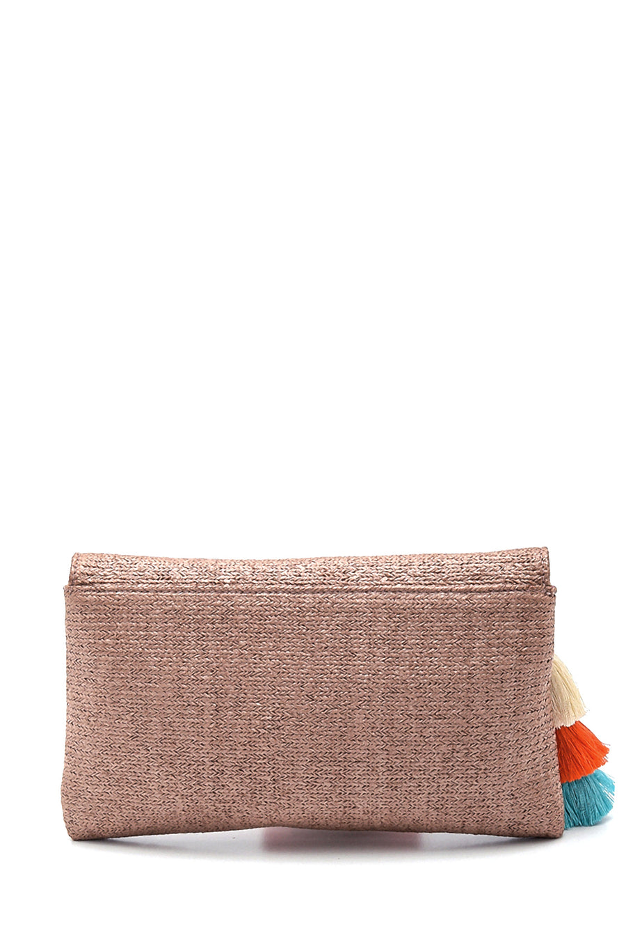 Women's Straw Portfolio Bag