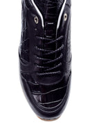 Men's Crocodile Detailed Sneaker | Derimod