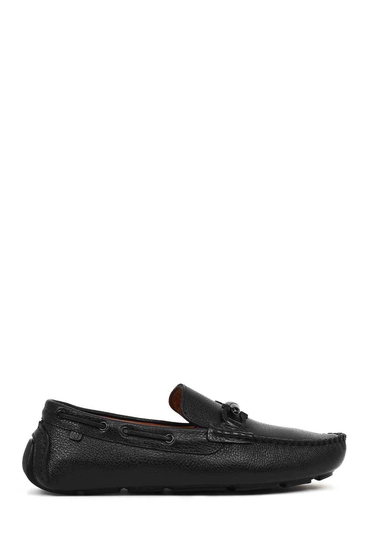 Erkek Siyah Tokalı Deri Casual Loafer 26SFD6022FT | Derimod