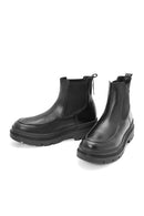 Men's Black Leather Chelsea Boots | Derimod
