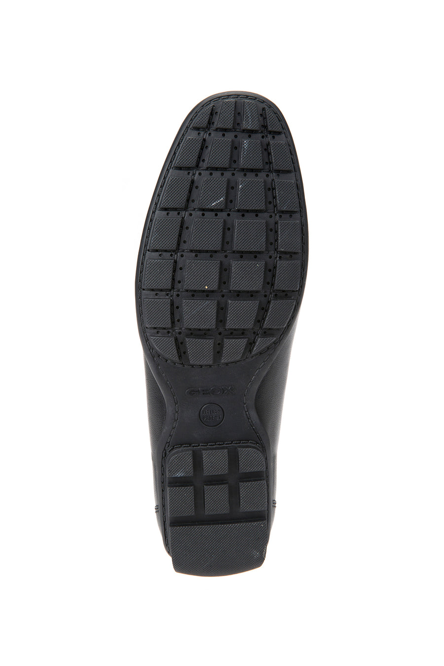 Geox Erkek Siyah U Moner 2Fit Casual Deri Loafer