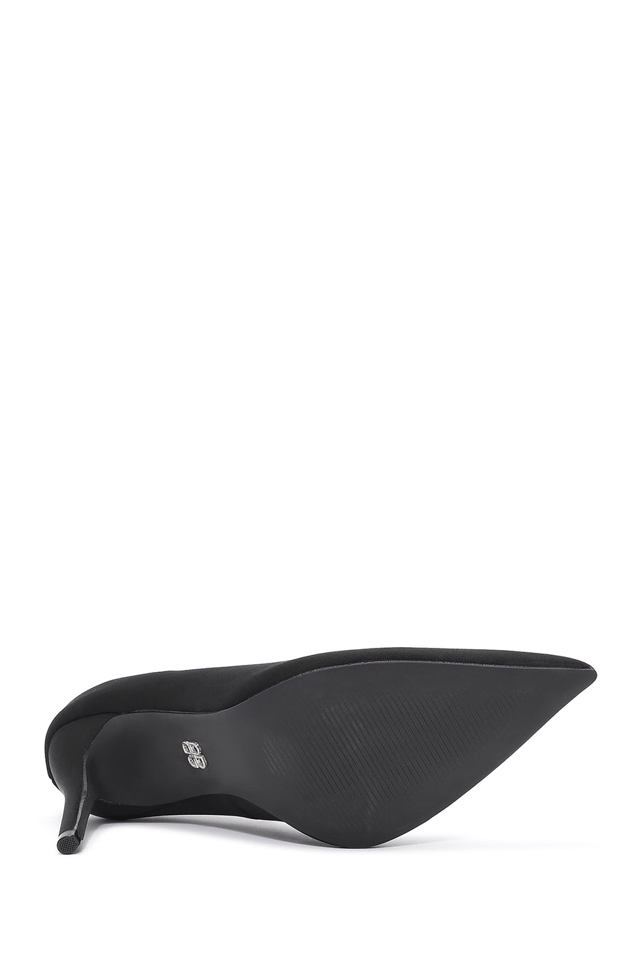 Women's Black Ankle Strap Stiletto Heel