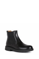 Geox Women's Black Spherica EC1 Leather Chelsea Boots | Derimod