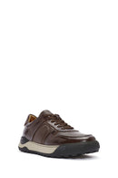 Men's Brown Lace-Up Leather Sneaker | Derimod