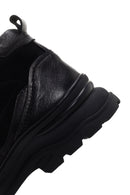 Men's Black Suede Detailed Casual Leather Boots | Derimod