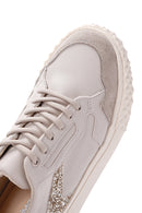 Women's Beige Thick Soled Sneaker | Derimod