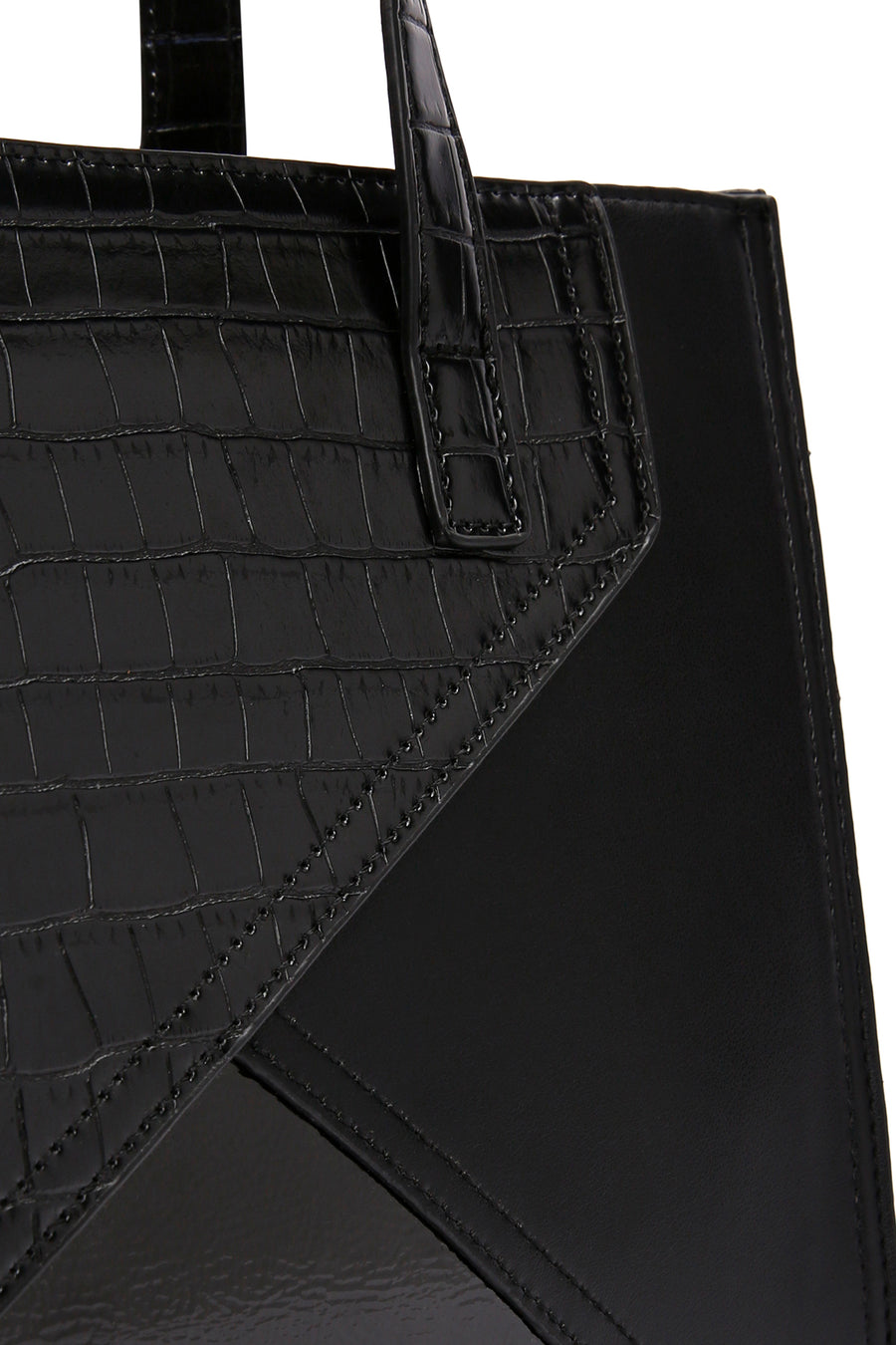 Women's Black Long Strap Shoulder Bag