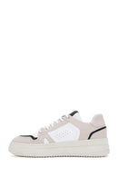 Women's Beige Thick Soled Sneaker | Derimod