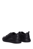 Men's Leather Black Casual Sneaker | Derimod