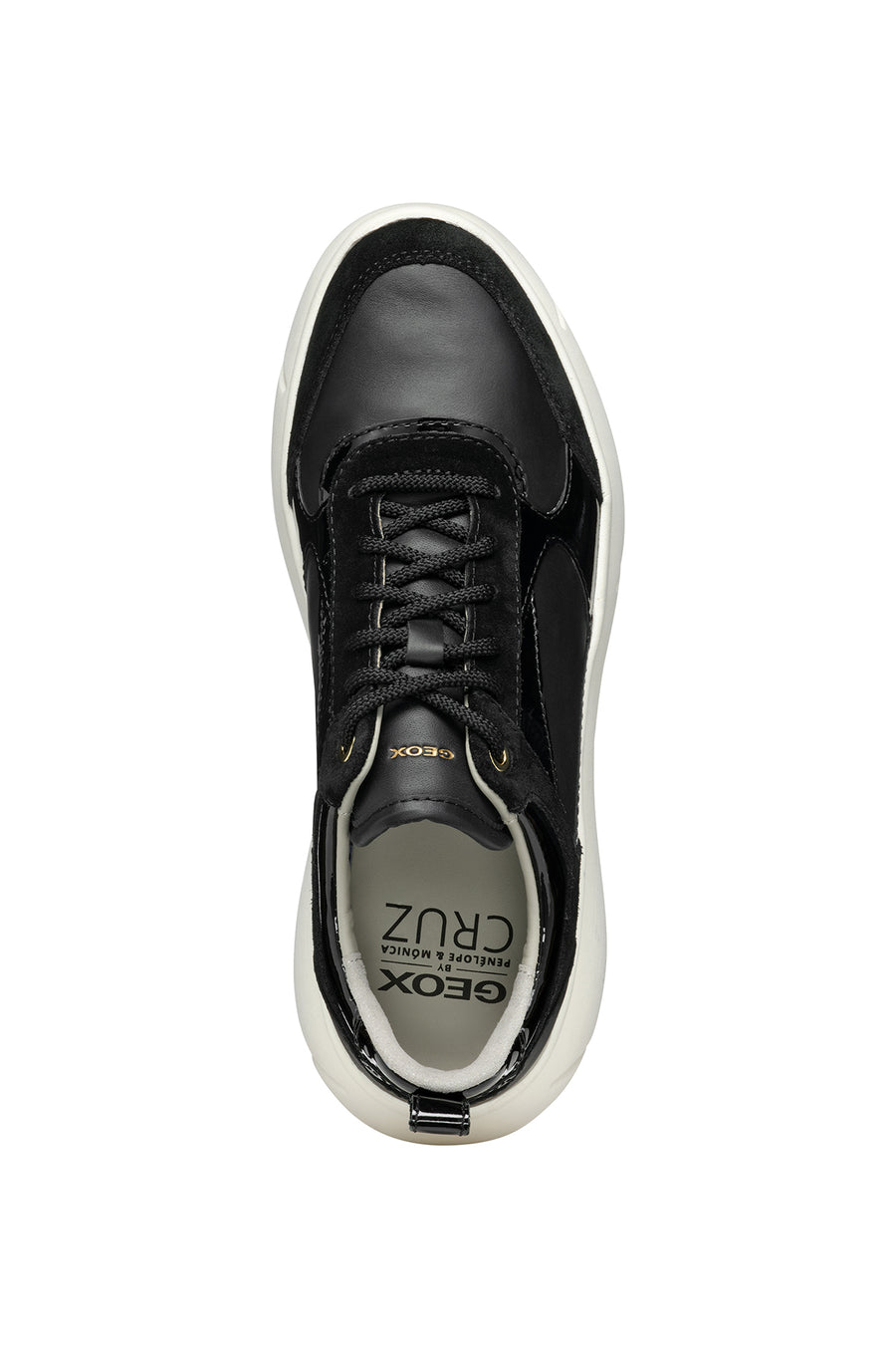 Geox Kadın Siyah Nebula 2.0 X Bağcıklı Sneaker